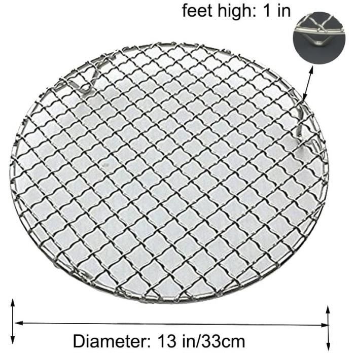 Grille Barbecue 53 Cm La Zappa , Grille En Acier à Barres Avec Pieds De Haute Qualité, Fabriquée En Italie (25 X 35 Cm Grille Pour Barbecue