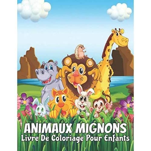 Animaux Mignons Livre De Coloriage Pour Enfants Mignons Bebes Animaux Coloriage Livre Coloriages Amusants Et Faciles Dinosaures Cdiscount Jeux Jouets