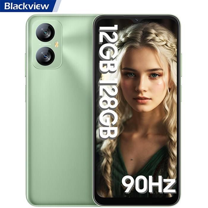Smartphone Blackview A52Pro Téléphone Portable Pas Cher(8Go+128Go