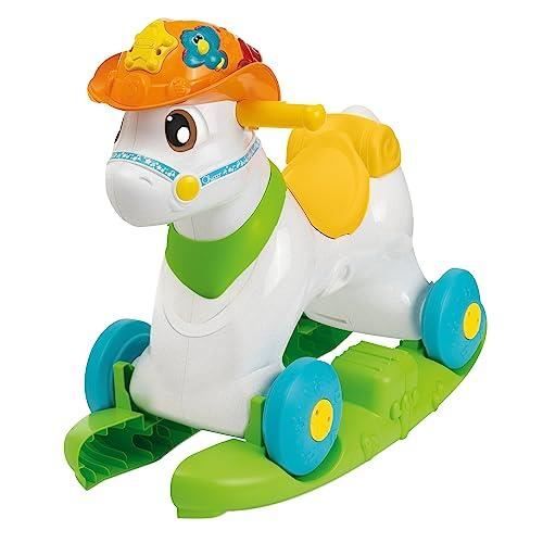 CHICCO PORTEUR RODÉO CHEVAL À BASCULE PORTEUR POUR BÉBÉS ET ENFANTS, J