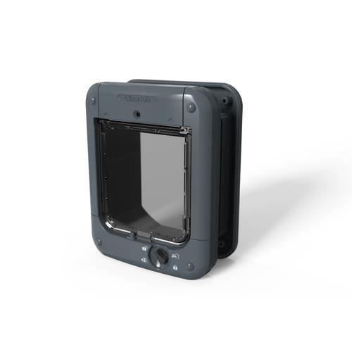 Comparer les prix de Closer Pets Chatière Microchip — Gris Foncé (CP 360G)