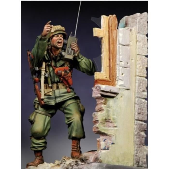 Kit Soldat Résine WWII 1/35 Goodmoel - Figurine Non Assemblée, Non Peinte - Modélisme Historique
