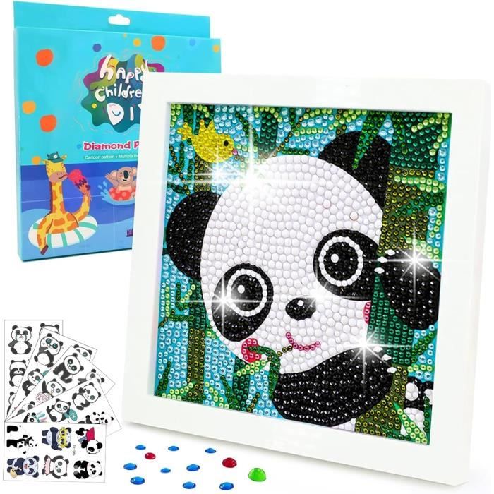 Diamond Painting Complet Kits, Animaux Éléphant 5D Kit Broderie