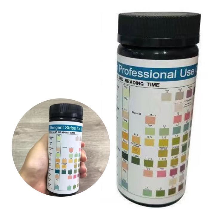 Analyseur D'urine Bluetooth Multi-paramètres CONTEC - Testeur Numérique + 100 Bandelettes, Neuf