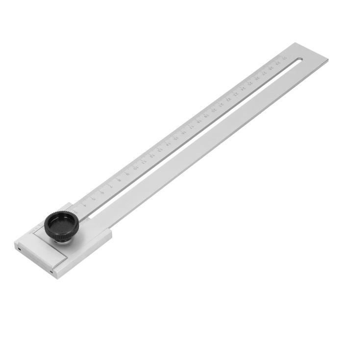 Règle De Jauge De Ligne En Aluminium 45 Degrés Pour Mesures Précises De Trava