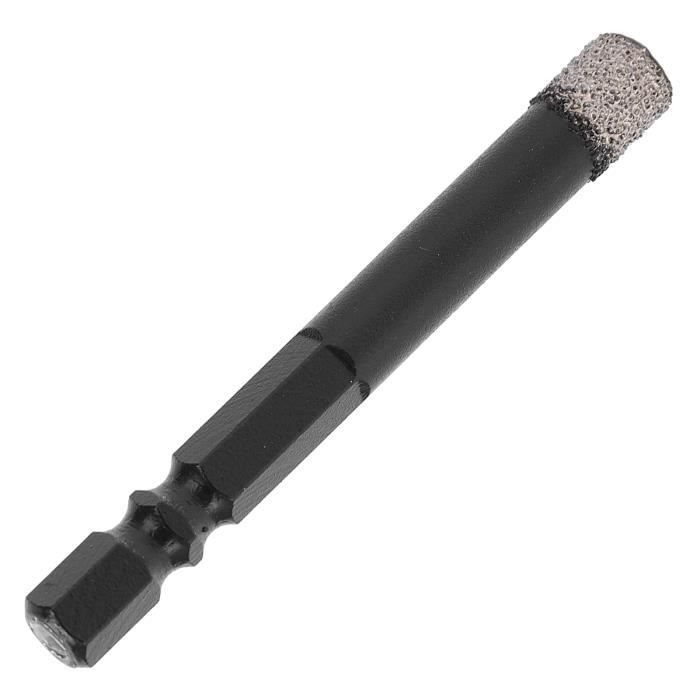 Foret Diamant 10 Mm Pour Carrelage - Perce Porcelaine, Céramique, Granit, Marbre - Avec Cire Intégrée, Pas Besoin D'Eau - 2