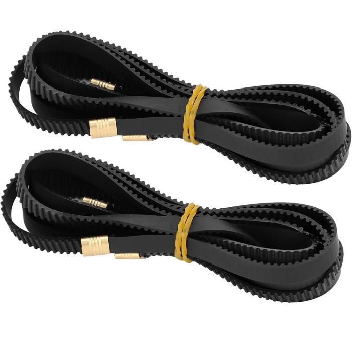 Sourcing Map Lot De 5 Courroies Dentées En Caoutchouc 156XL