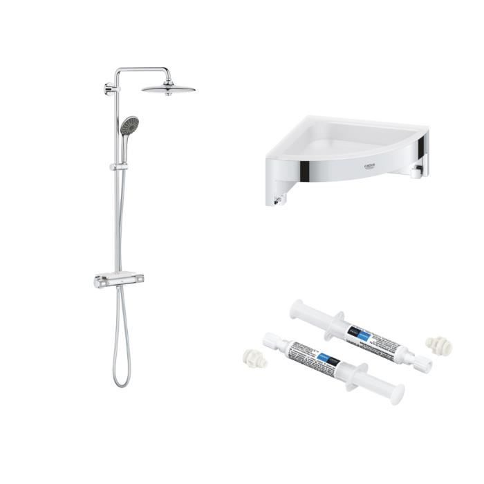 Colonne de douche thermostatique GROHE Vitalio Joy System 260