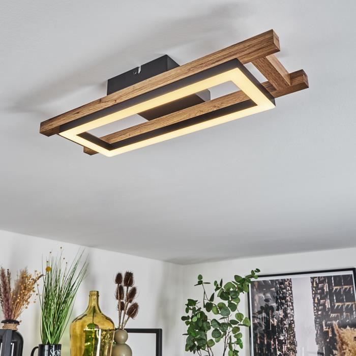 Plafonnier - HOFSTEIN - Spartimento - Métal/MDF - 400 lumens