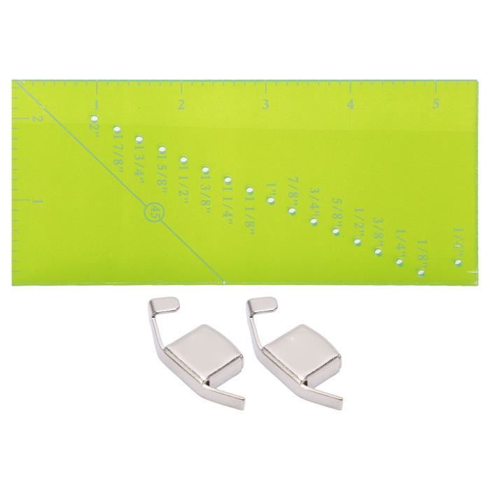 4 Pièces Guide De Couture Magnétique, Aimant De Guide De Couture,Couture Accessoires,Pièces De Machine à Coudre,Outils De Conseil Pour Machine à Coudre, Guide De Couture Magnétique Pour Machine à Coud
