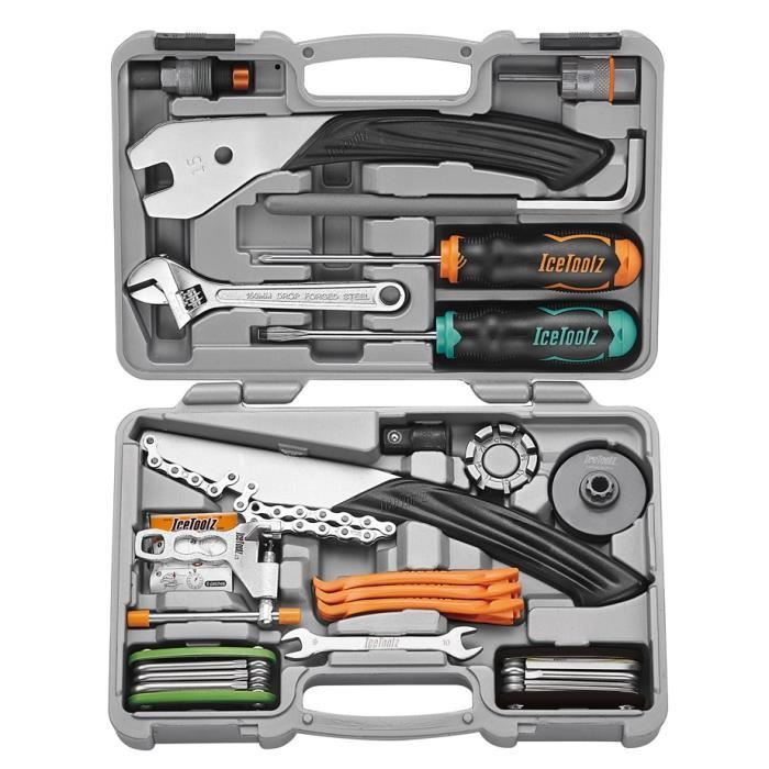 Boîte à outils ICETOOLZ Pron Outil - Gris - Vélo loisir