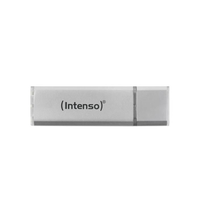 Clé USB - INTENSO - Alu Line - 4 Go - Aluminium argenté - USB 2.0 28 MB/s