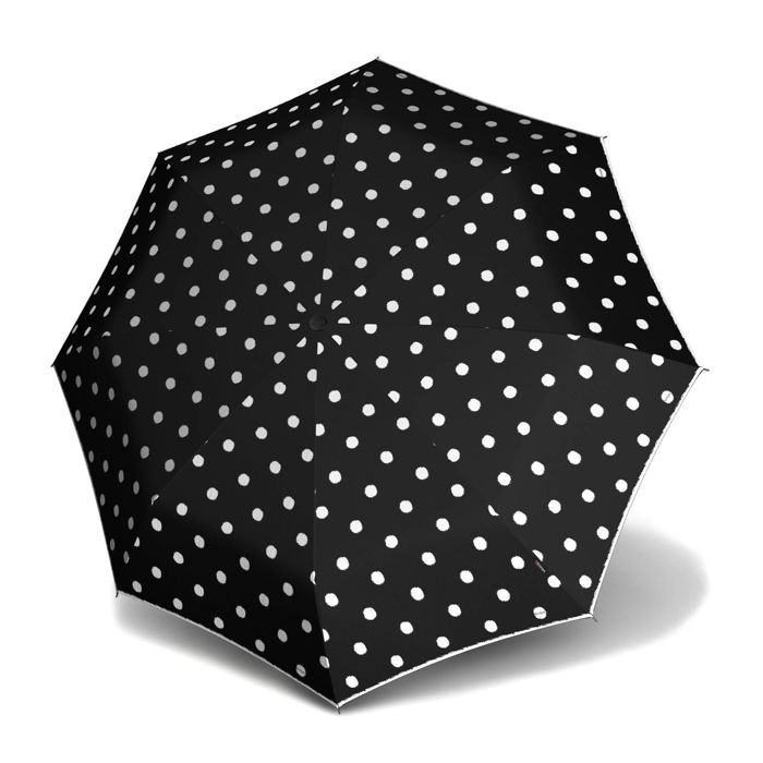 Knirps T.760 Automatic Open Rain Umbrella - Windproof Stick Umbrella With Curved Handle, 107cm Canopy, Travel Friendly