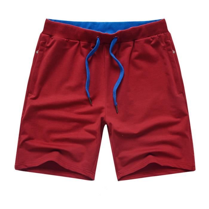 Bermuda homme rouge deals