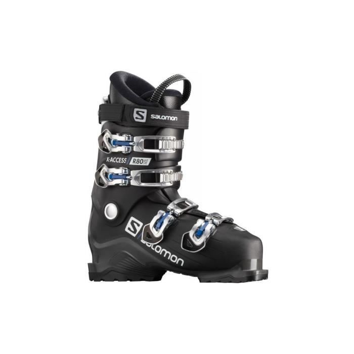 Chaussures De Ski Salomon X Access R80 Wide Noir Homme Cdiscount Sport