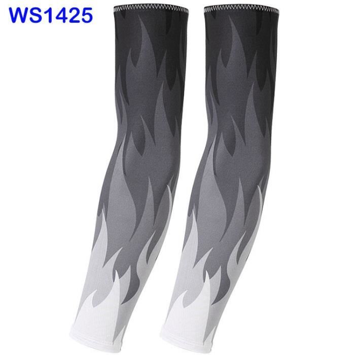 Accessoire Outdoor Anti-UV 4 Paires Manchettes UV Protection UPF 50+ - Couverture Tatouage Sport Pour Cyclisme, Golf | Unisexe Manchettes Sport UPF 50