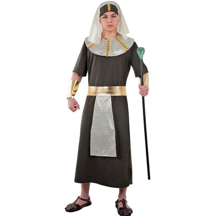 Chemise Homme En Soie 100% Style Egypte Pharaon - Taille Medium - NEUVE Avec étiquettes
