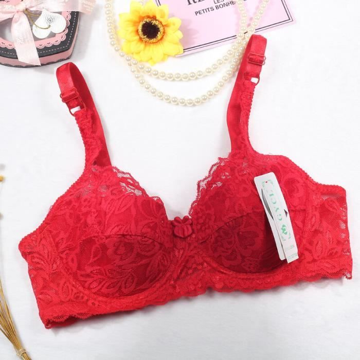 ZUKULIFE Soutien-Gorge Push-up Dentelle & Satin Rembourré – Sexy, Confortable Et Galbant (Tailles Françaises)