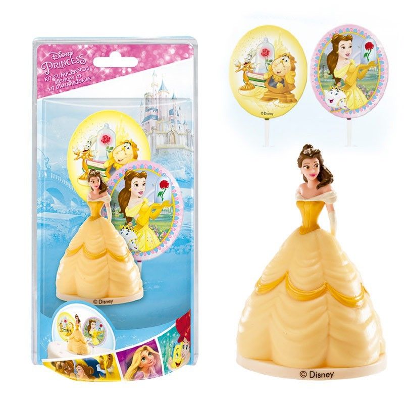 Kit Decor A Gateau Belle De Princess Achat Vente Figurine Decor Gateau Soldes Cdiscount