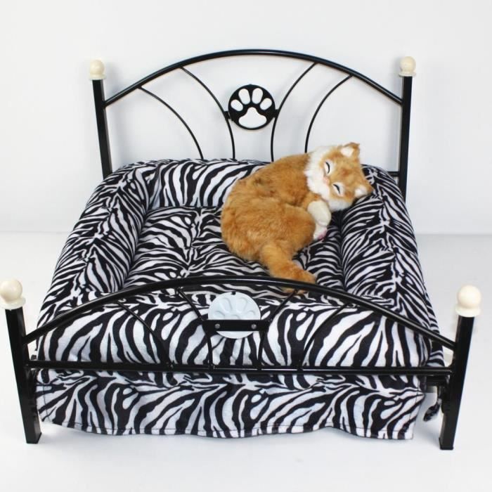 Haute Qualite Lit Zebre Pour Chien Chat Duree 56cm Cdiscount Animalerie