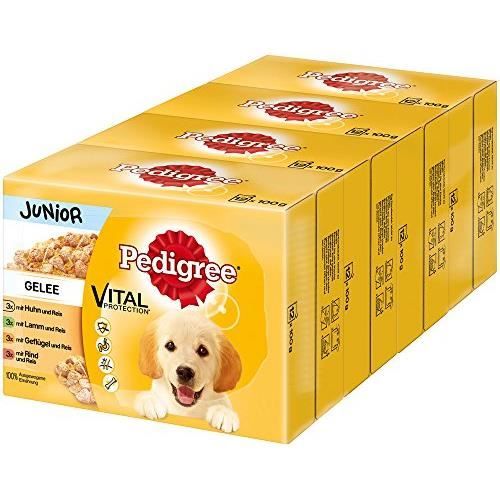 Meilleurs prix pour Nourriture Humide pour Chiots - PEDIGREE - Vital Protection - Paquet Grand Format - Junior - Pâtée