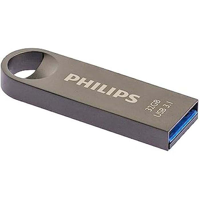 Clé USB - PHILIPS - Moon Édition - 32 Go - USB 3.1 - Vitesse de lecture 180 Mo/s