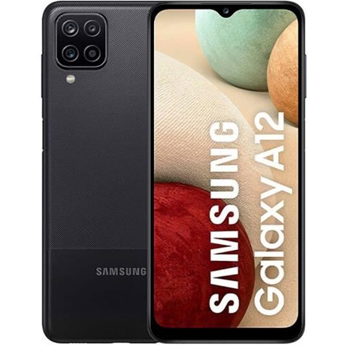 Samsung Galaxy A12 4Go/64Go Noir (Black) Dual SIM A125F