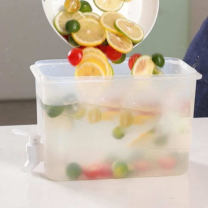 YOSOO Distributeur De Boisson Froide 3.5L Pour Réfrigérateur Avec