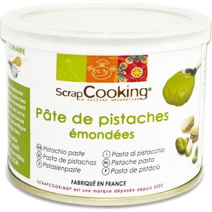 Pâte de pistache 200 g - ScrapCooking - Cdiscount Au quotidien