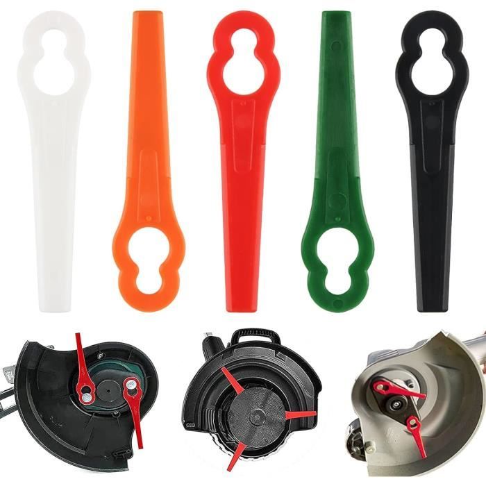 Set De Pales En Plastique Triple Blanc Microheli CNC - Pour Drone Blade 230S/V2/Smart