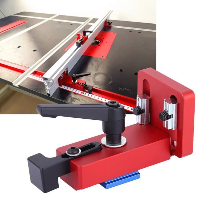 Rail à Onglet Belupai 800mm - Alliage Aluminium, Règle Adhésive, Pour Travail Du Bois Précise