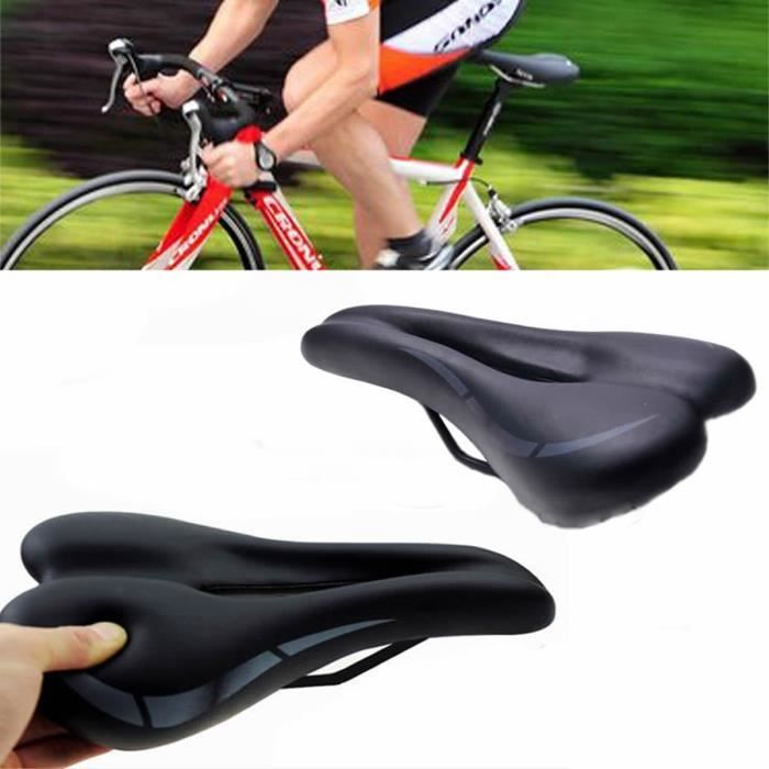 Vélo Siège de Selle Bicyclette Cyclisme VTT Gel Rembourre confortable Randonnée