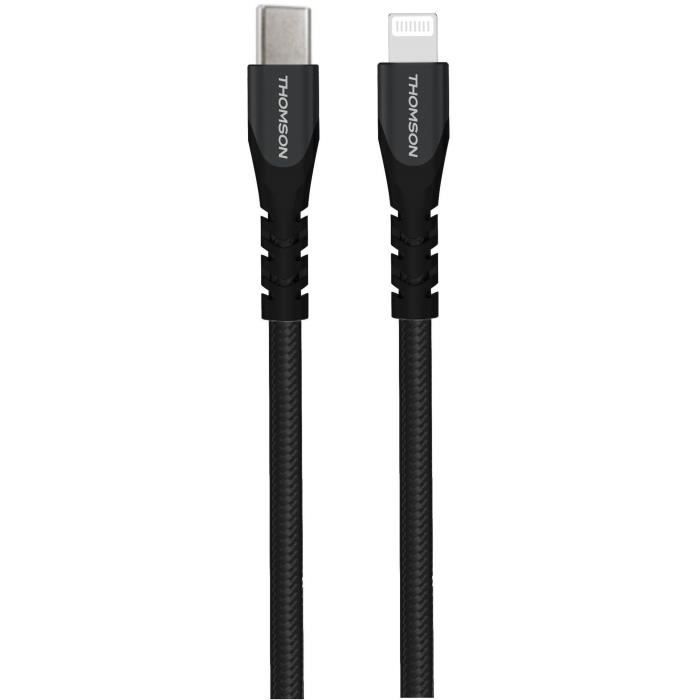 Câble THOMSON Charge & données USB C vers lightning Certifie MFI 1.5