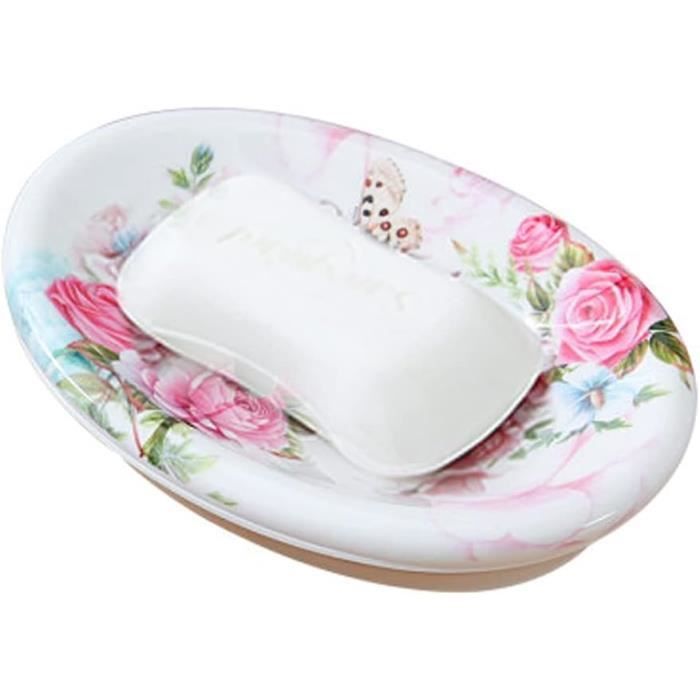 4 Boîtes à Savon à Double Couche Avec Couvercle Et égouttoir - Pour évier Salle De Bain Et Cuisine - 8
