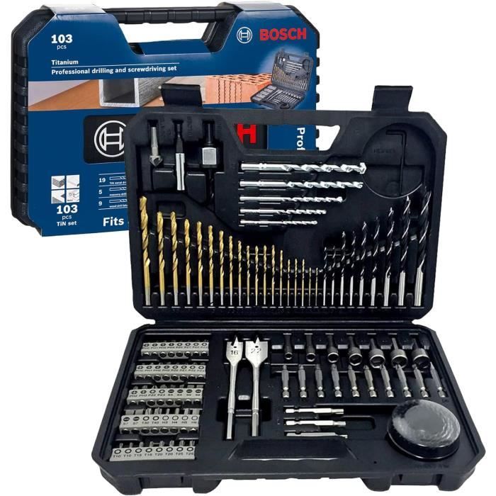 Bosch Professional 19 Pces. Kit De Forets À Métaux Hss-G Probox (Pour