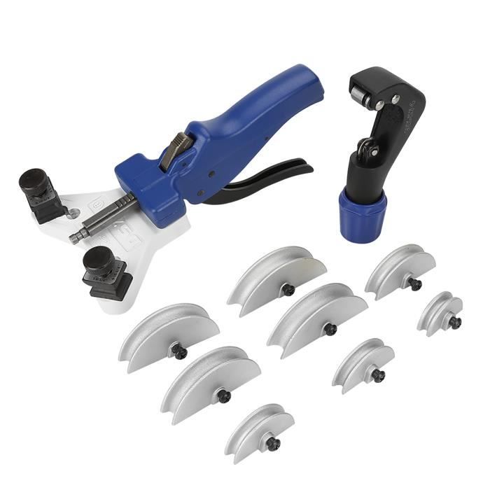 Ressort Cintrage Tubes 5 Cintreuses Tubes Ressort Acier - 21cm Longueur - Pour Cuivre, Aluminium, Inox - Kit Plomberie Bricolage Outil Plomberie Cuivre