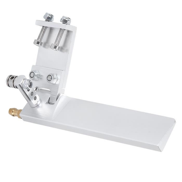 Gouvernail Bateau RC Nylon Renforcé Avec Bras Servo – Échelle 50-130 Cm – Modèle B (66x43x60 Mm)