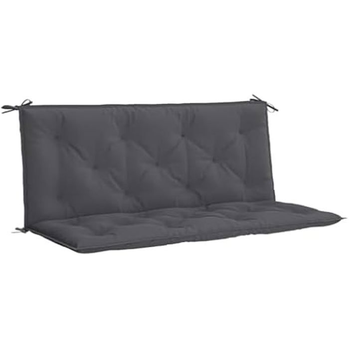vidaXL Coussin de banc de jardin 150x50x4 cm tissu oxford 378498 - vue 5