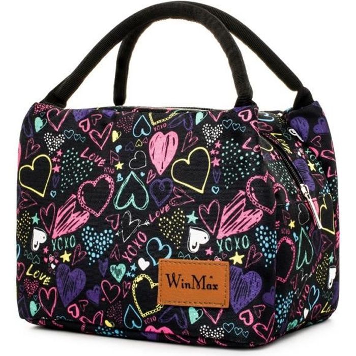 Sac Repas Isotherme Sac D jeuner Femme Lunch Bag Sac Fra cheur