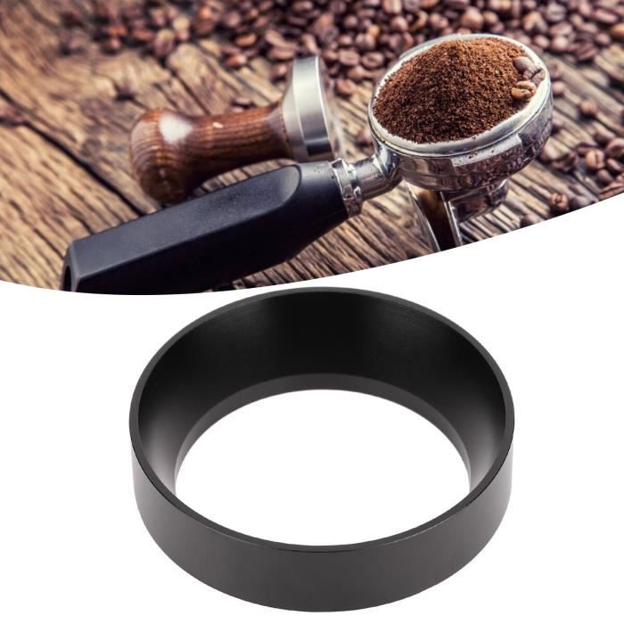 2 Pièces Anneau Dosage Café 51mm Magnétique - Entonnoir Précis Aluminium Pour Machine Espresso