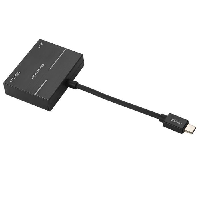 Lecteur Carte XQD/SD Rocketek - Double Slot USB-C | Compatible Sony G/M, Lexar | Transfert 5Gbps