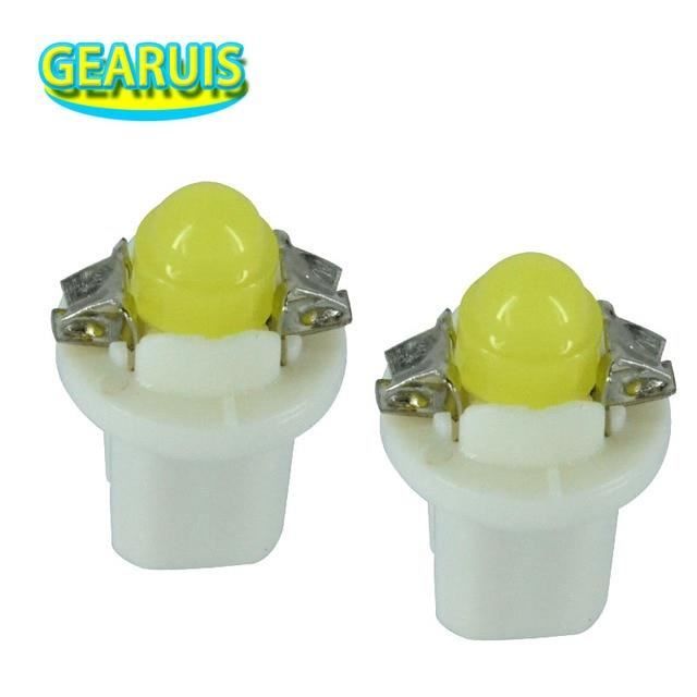 10 PCS Ampoule Tableau De Bord T5 B8.5D LED Tableau De Bord Voiture