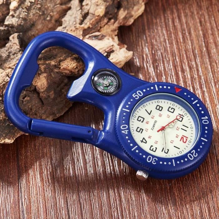 TRA-Montre Gousset À Quartz Pour Infirmières Avec Broche Et