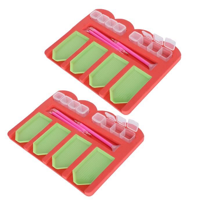 Plateau à Instruments En Acier Inoxydable Avec Couvercle - 24x16x5 Cm - Poignée De Transport - Pour Laboratoire Ou Dentaire