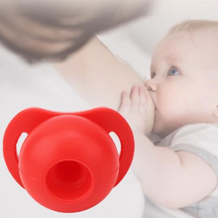 Sucette Endormie en Silicone de Bébé Sucette Tétine Rétractable de Bébé ...
