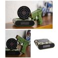 PIMPIMSKY Pistolet de tir Laser alarme numérique électronique de bureau montre de Table Nixie horloge de chevet Jouet de tir enfants-1