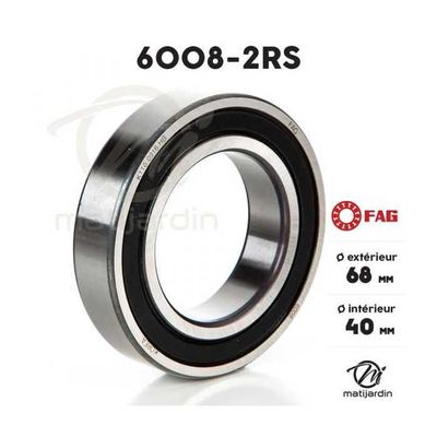 Roulement à Billes Koyo 6006 - 30x55x13 Mm, Qualité SKF Explorer, Pour Moto, Machine, Vélo - Haute Précision, Durable