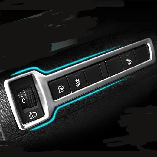 Amenagement Interieur,Étui Peugeot 308 T9 2015 2016 Accessoires intimes de  voiture, interrupteur de phare en acier inoxydable, étui - Cdiscount Auto