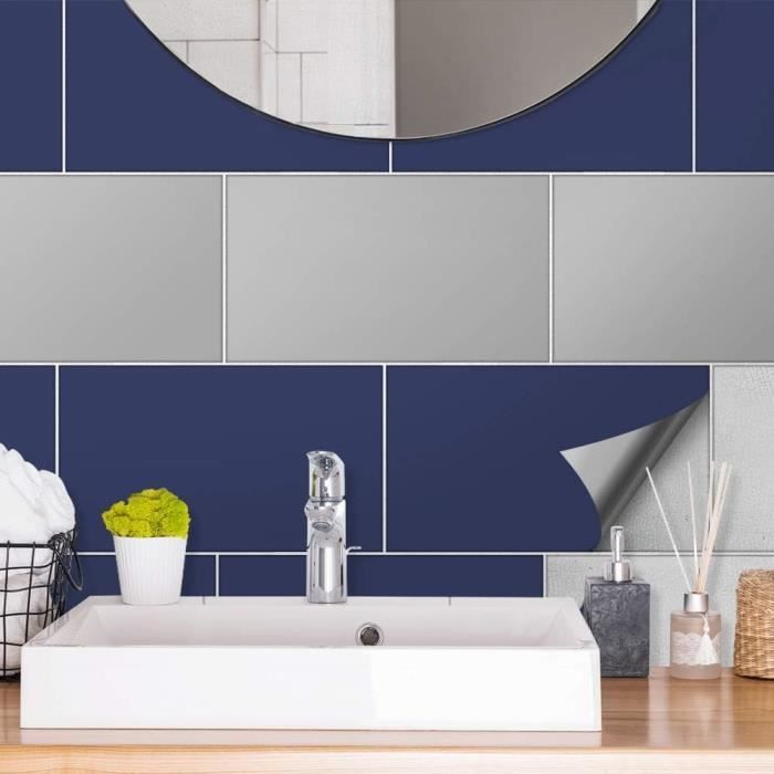 Film adhésif brillant ou mat pour meubles de cuisine ou de salle de bains (090 gris argenté, brillant) 10 m x 63 cm