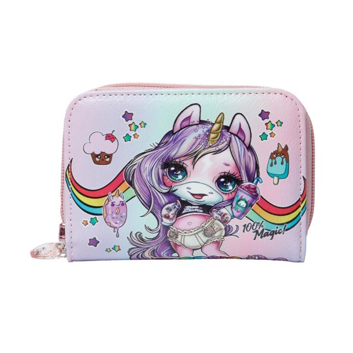 Trousse Carrée Poopsie Slime Surprise – Rose, Avec Fermeture éclair, Pour Ranger Stylos Et Accessoires